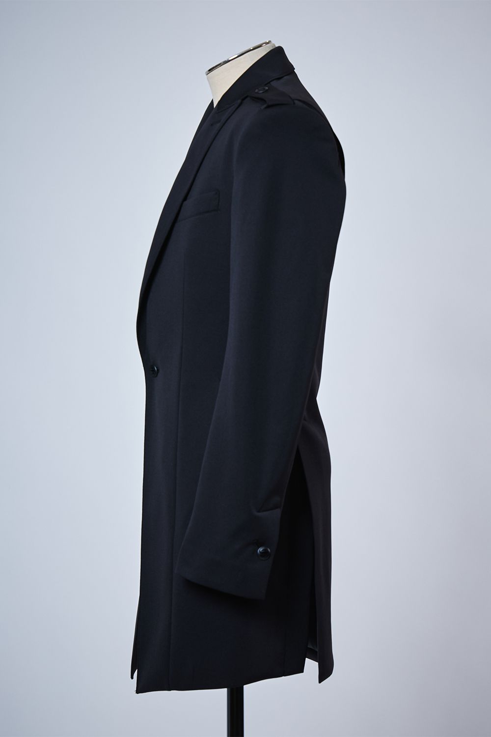 Epaulette Long Jacket