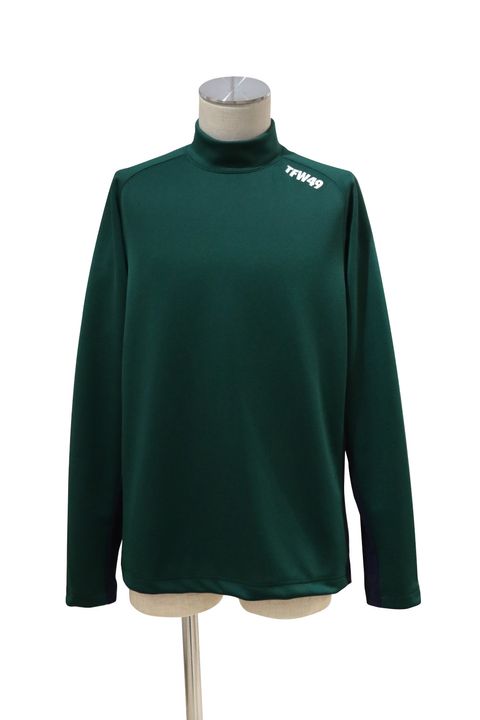LS SIDE MESH  MOCK NECK T / ロングスリーブ サイドメッシュモックネック  ティー