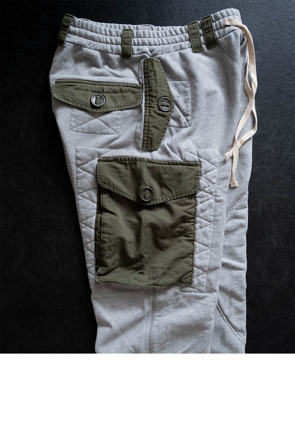 PARACHUTE SWEATPANTS / パラシュート スウェット パンツ リメイクパンツ