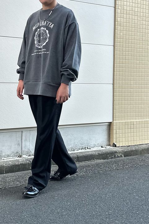 meagratia Vintage printed sweat P/O Style