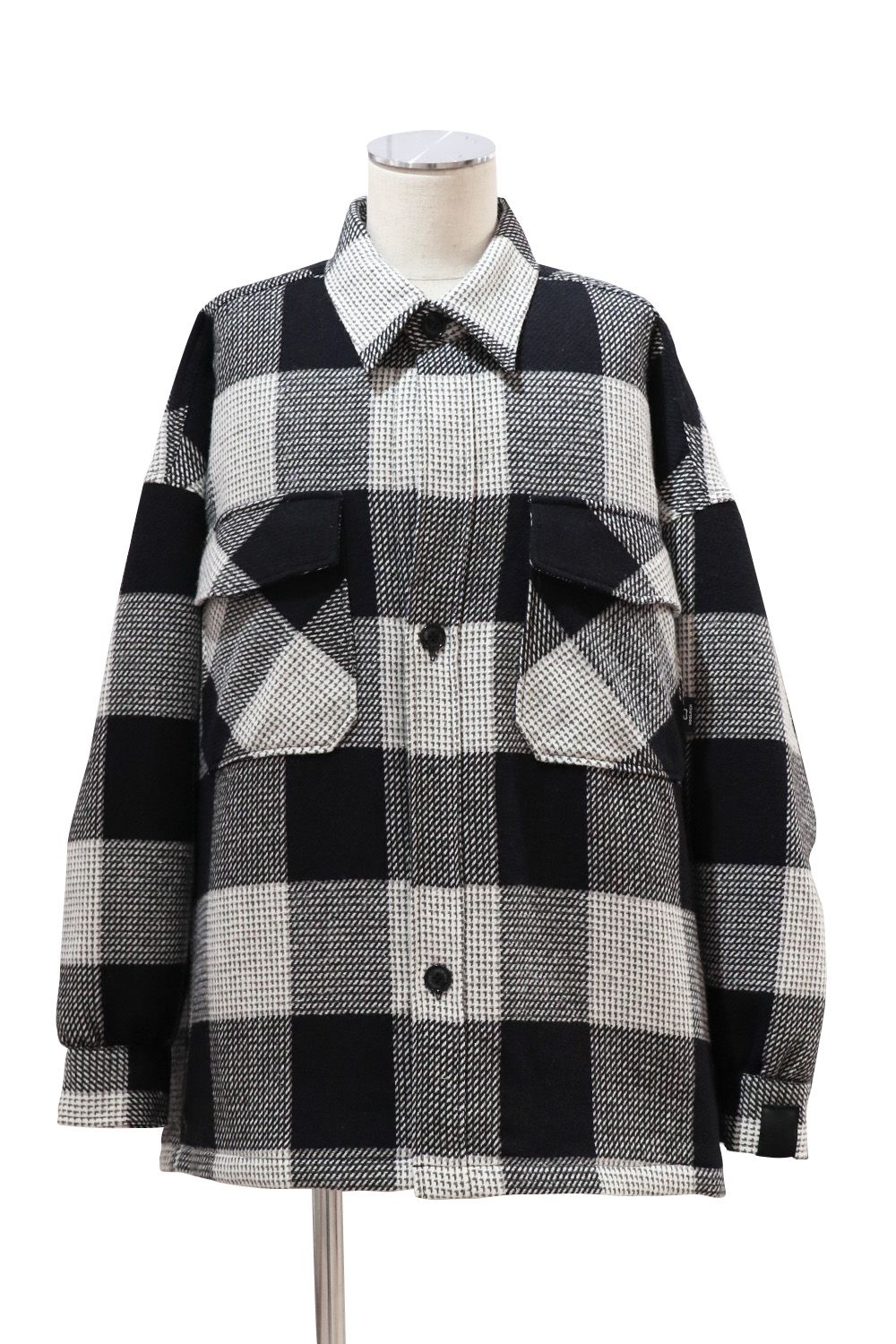 N.HOOLYWOOD - N.HOOLYWOOD COMPILE × WOOLRICH WORK SHIRT / エヌ ...