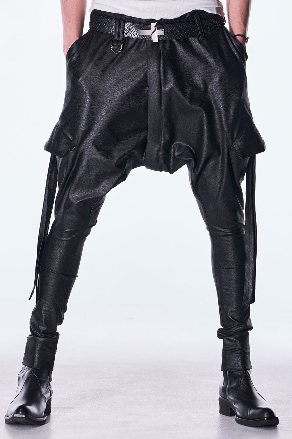 Python Belt / パイソン レザー ベルト （バックル別売り）