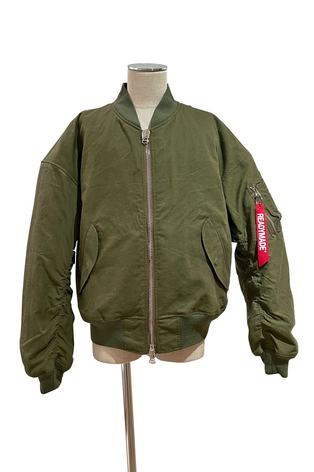 LAID BACK WATER PROOF MA-1 STYLE JACKET無し