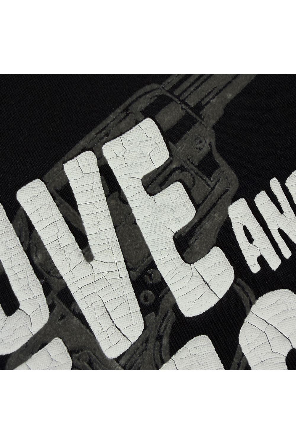 ORG/CO S/TEE LAP/GUN / オーガニックコットン ショートスリーブ Tシャツ / ラブアンドピース クロスガン プリント