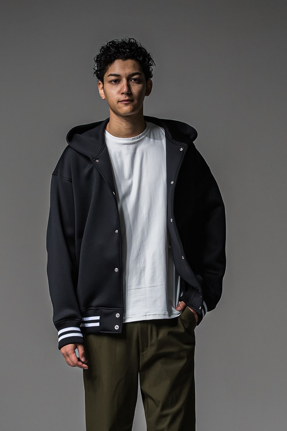 HD VARSITY HOODIE / ヘビーダンボール バーシティーフーディー