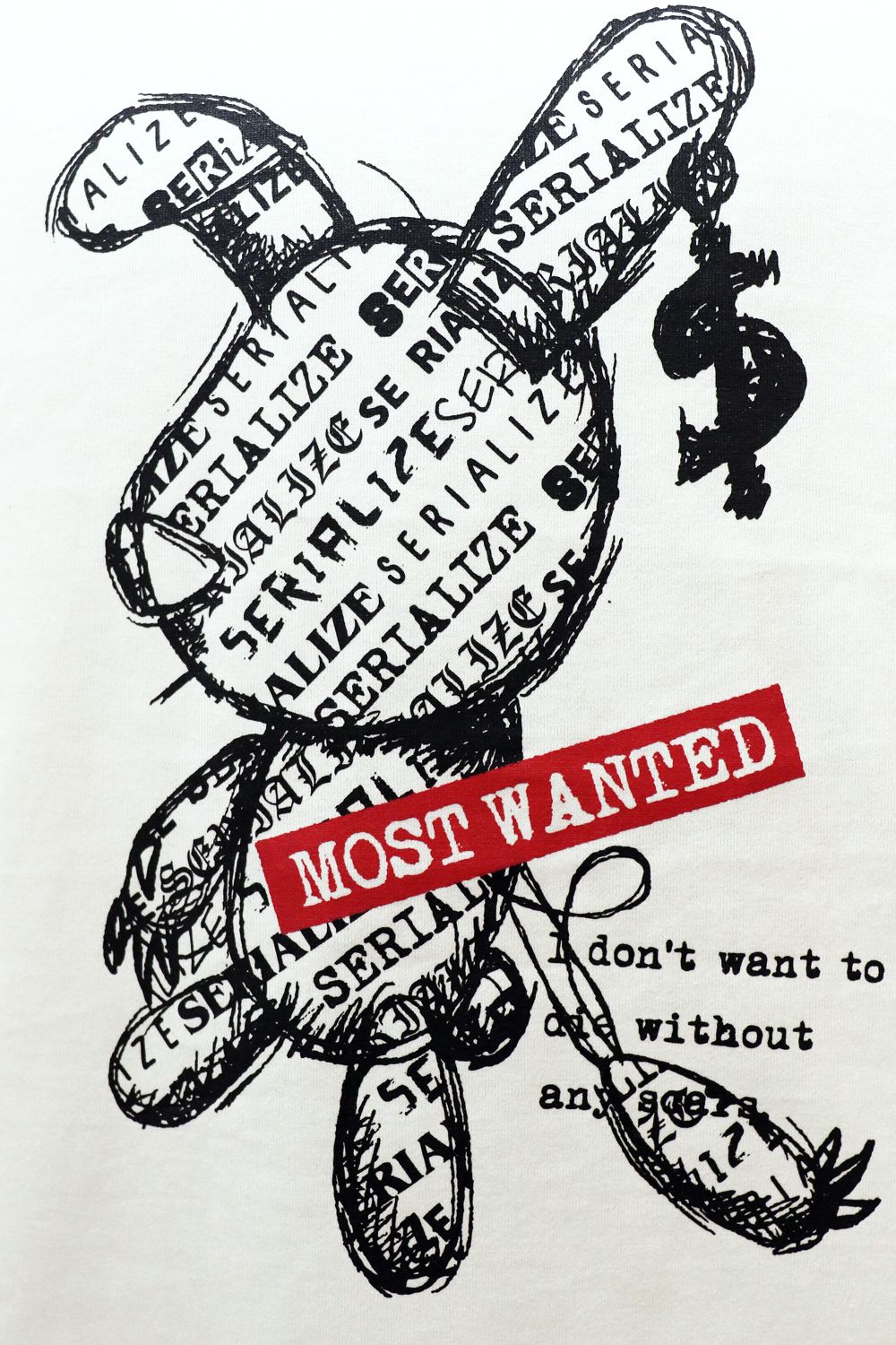 WANTED Mr.SERIA TEE / ウォンテッド シリア君 ティー