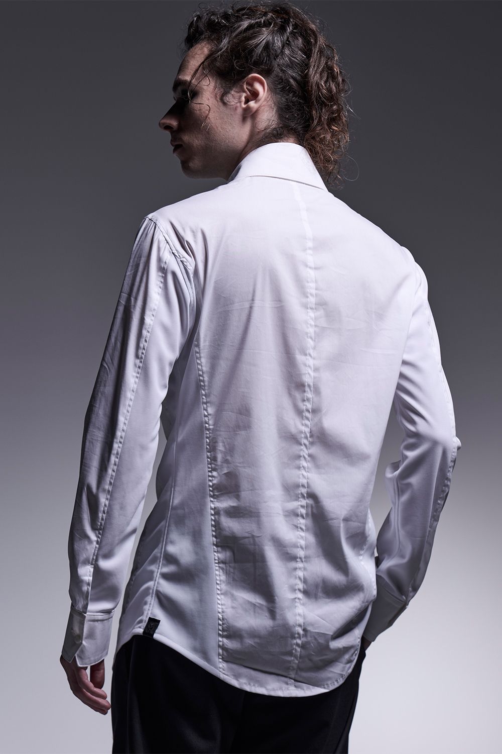 Silky Loan Side Rib Shirt / シルキーローン サイドリブシャツ