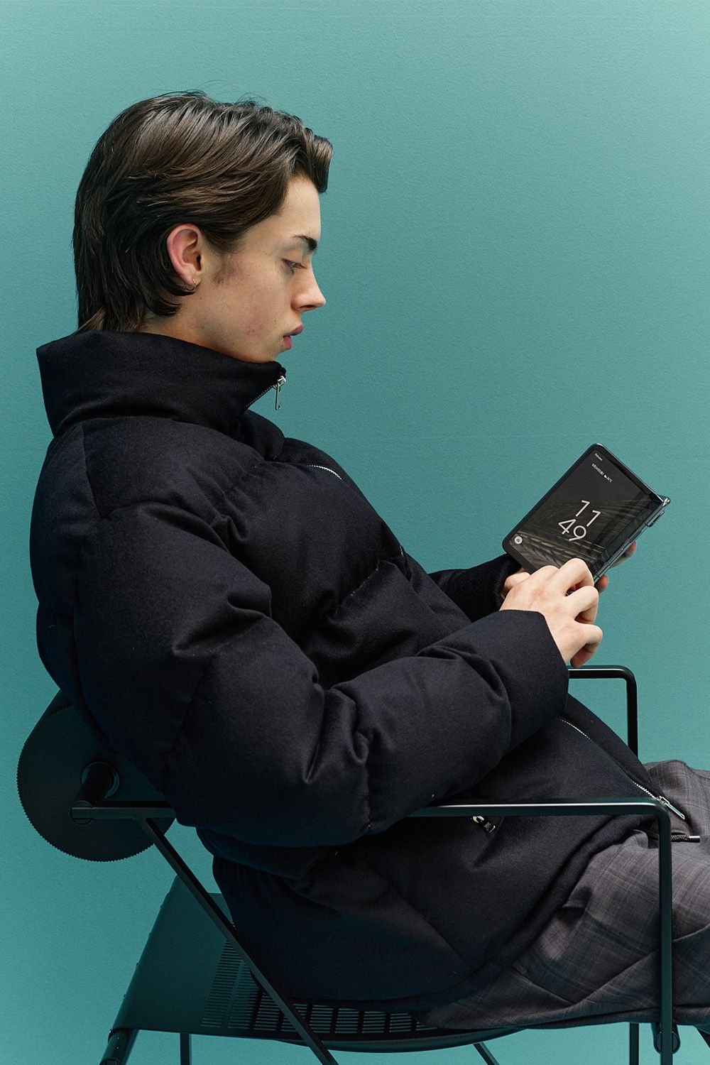 CASHMERE DOWN JACKET / カシミヤ ダウンジャケット