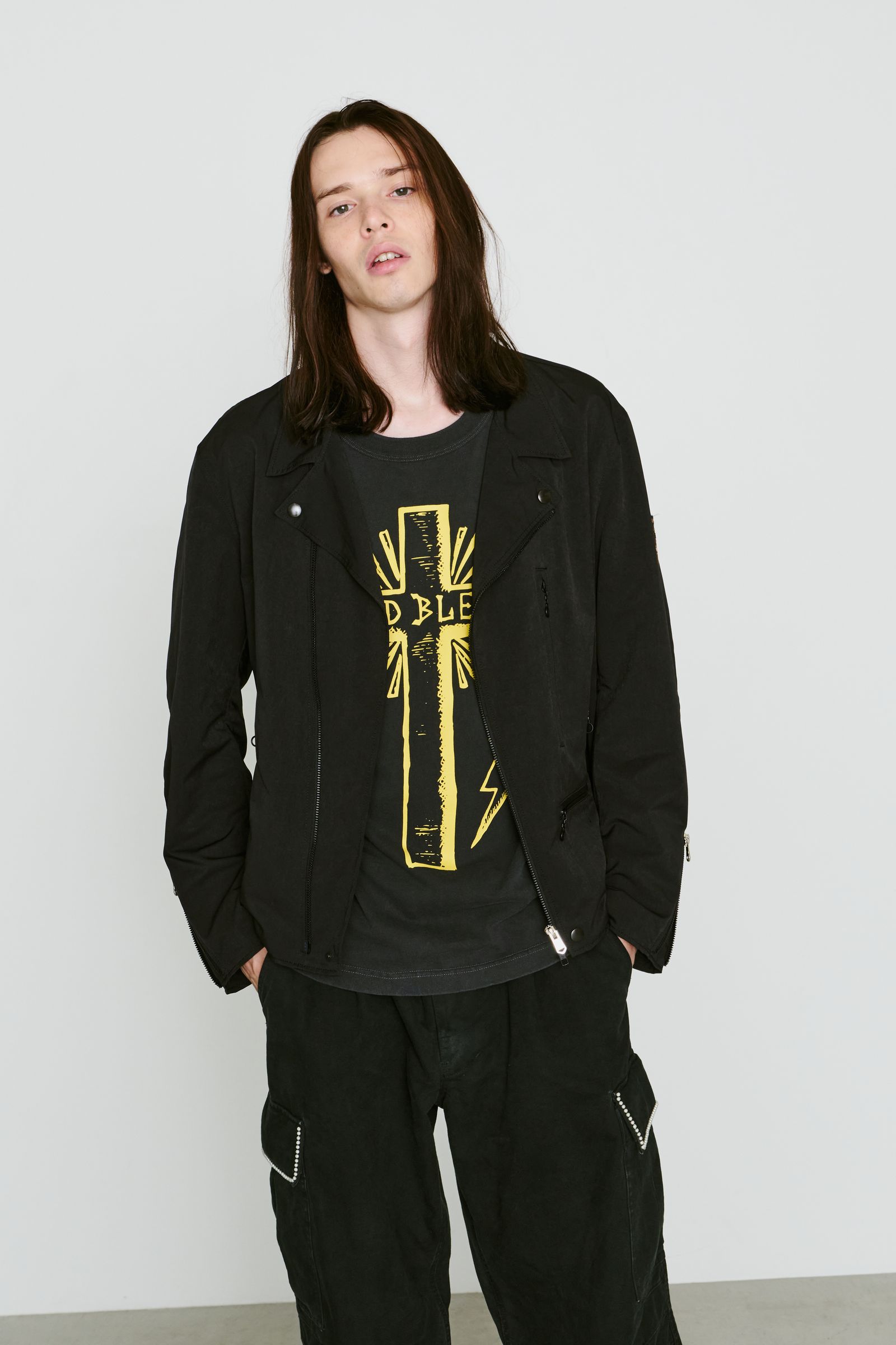 CROSS PRINT S/S T / クロス プリント Tシャツ
