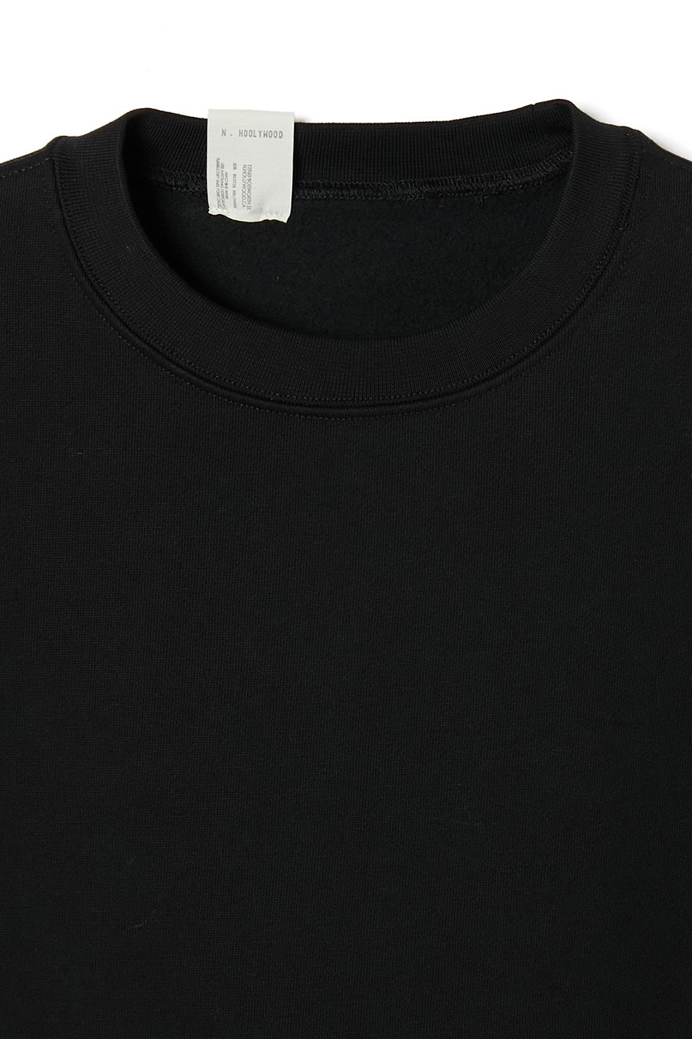 N.HOOLYWOOD TEST PRODUCT EXCHANGE SERVICE CREWNECK SWEATSHIRT  / エヌハリウッド テストプロダクトエクスチェンジサービス クルーネックスウェットシャツ