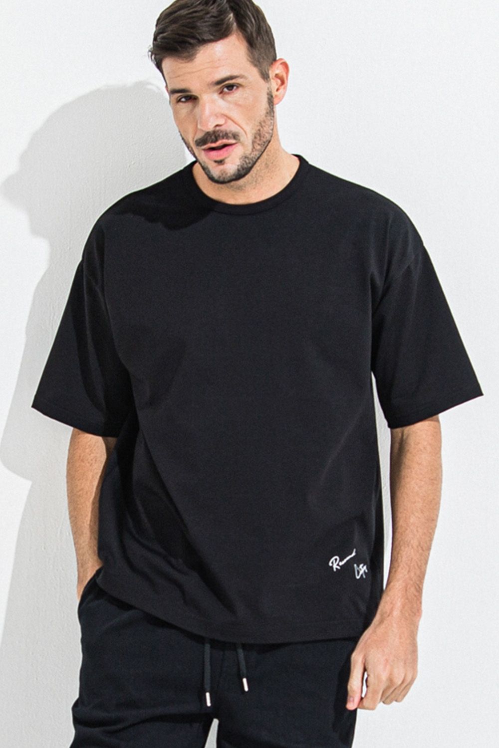 YOAKE PHOTO OVER TEE /  クルー オーバーサイズ Tシャツ