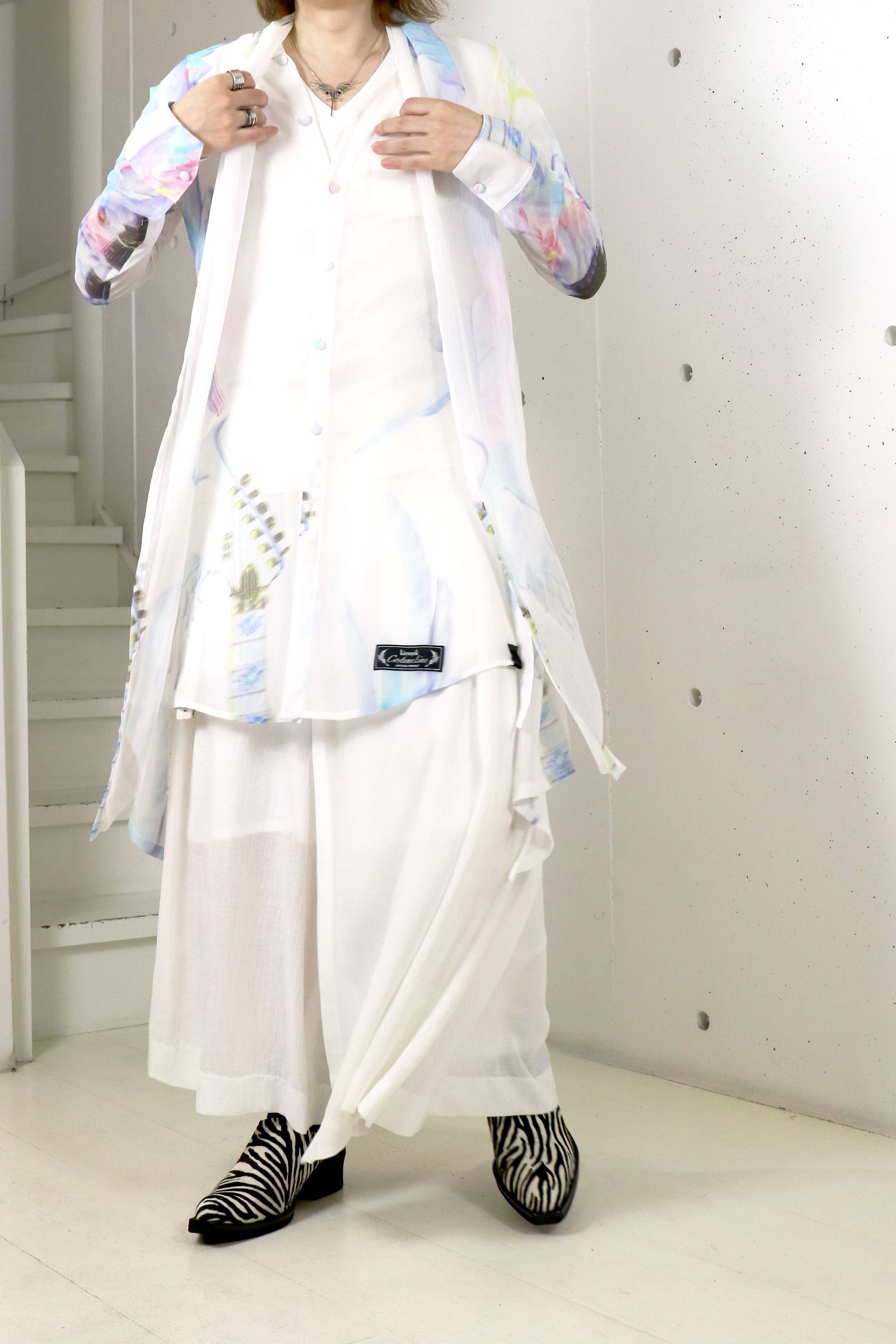 ANGEL Flare Stoal Shirt / エンジェル フレア ストールシャツ