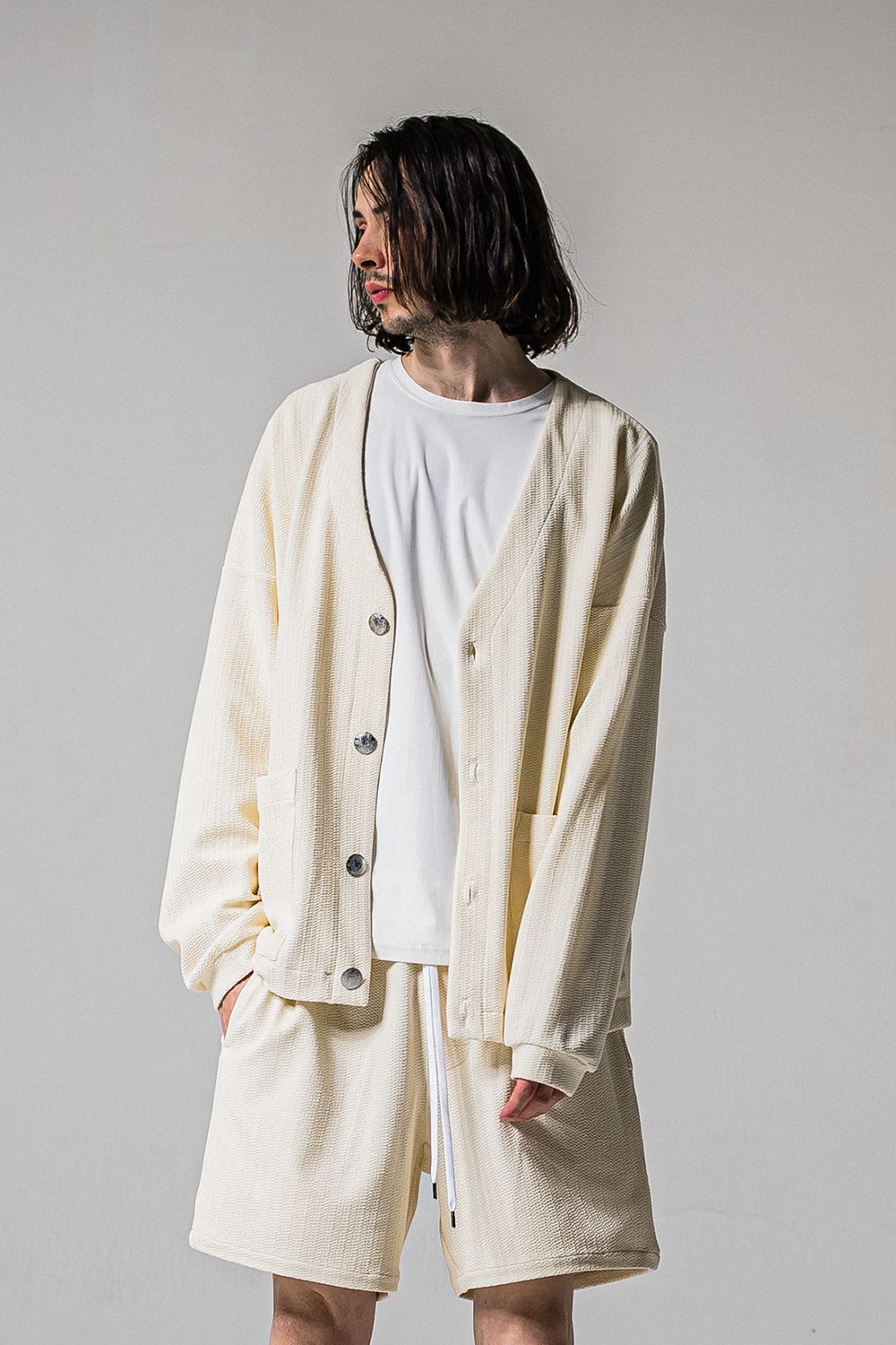 BLISTER KNIT C/D / ブリスター ニット カーディガン