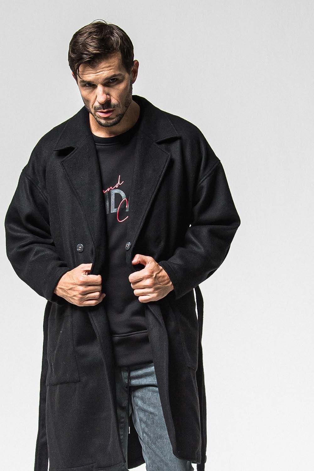 GOWN OVER COAT / オーバーサイズ ガウン コート