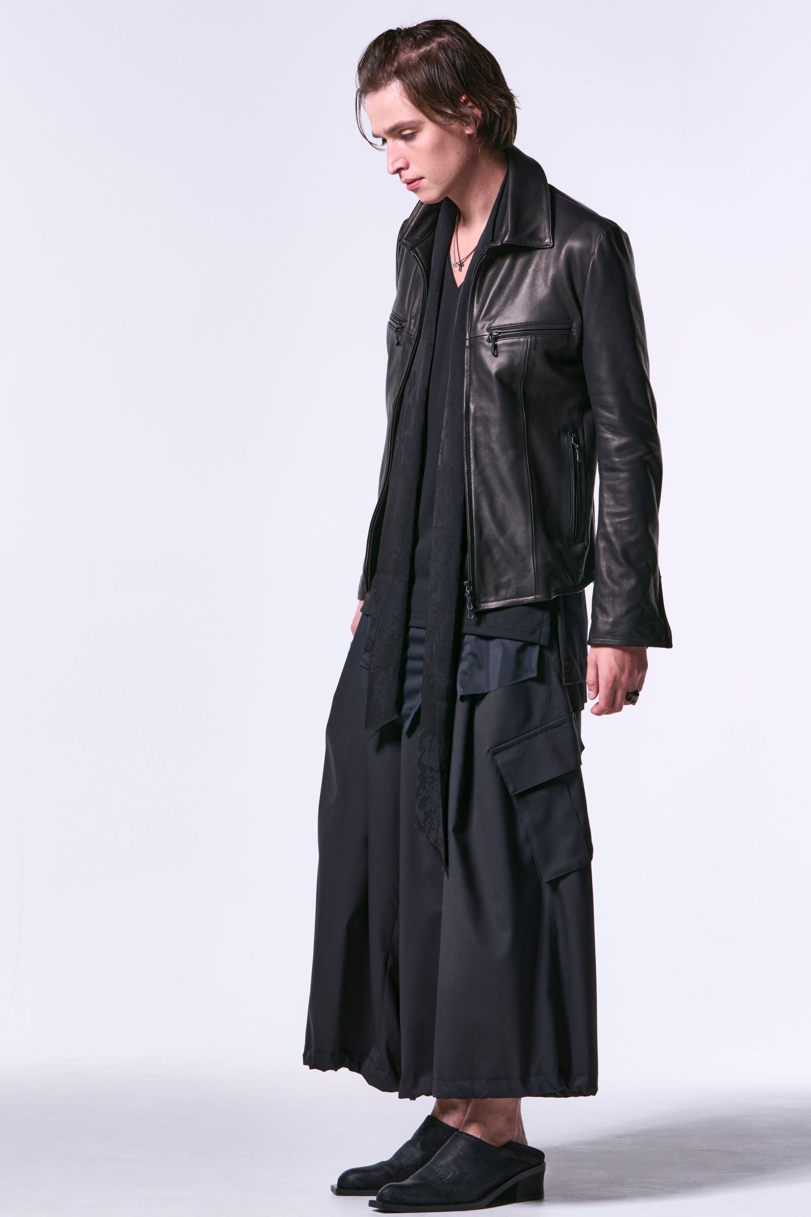 BEA-TENJIKU Slit Hem Layered T-Shirt / ベア天竺 スリットヘムレイヤードTシャツ