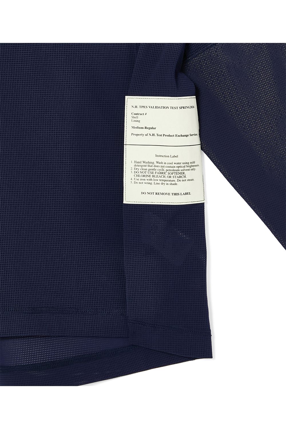 N.HOOLYWOOD TEST PRODUCT EXCHANGE SERVICE REVERSIBLE LONG SLEEVE T-SHIRT / エヌハリウッド テストプロダクトエクスチェンジサービス リバーシブル ロングスリーブ Tシャツ