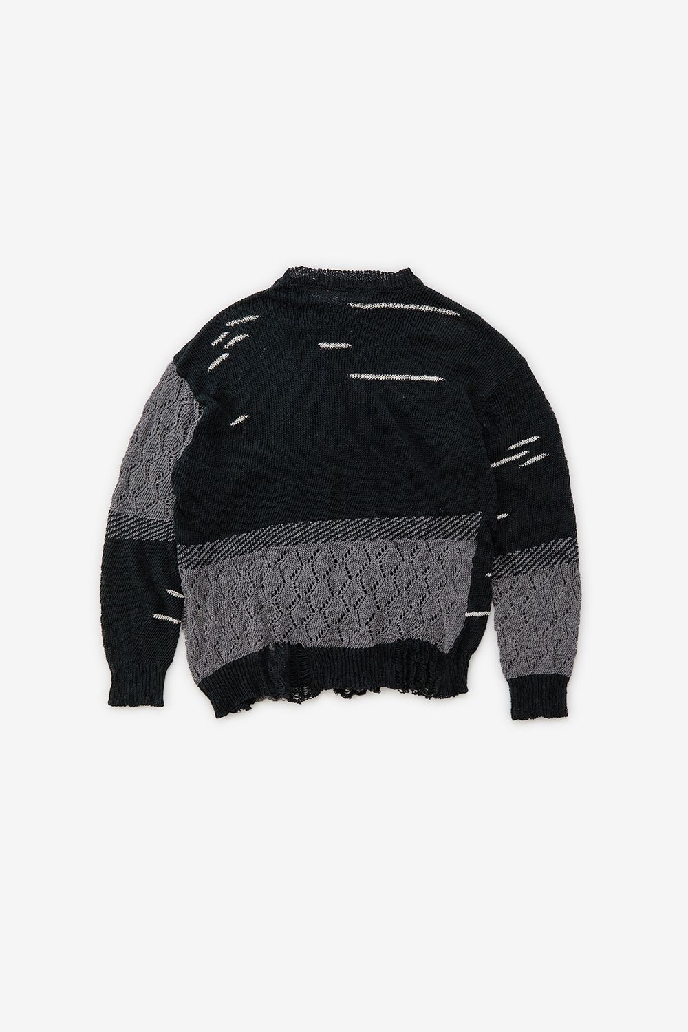 Mixed texture Knit / ミクスド テクスチャー ニット