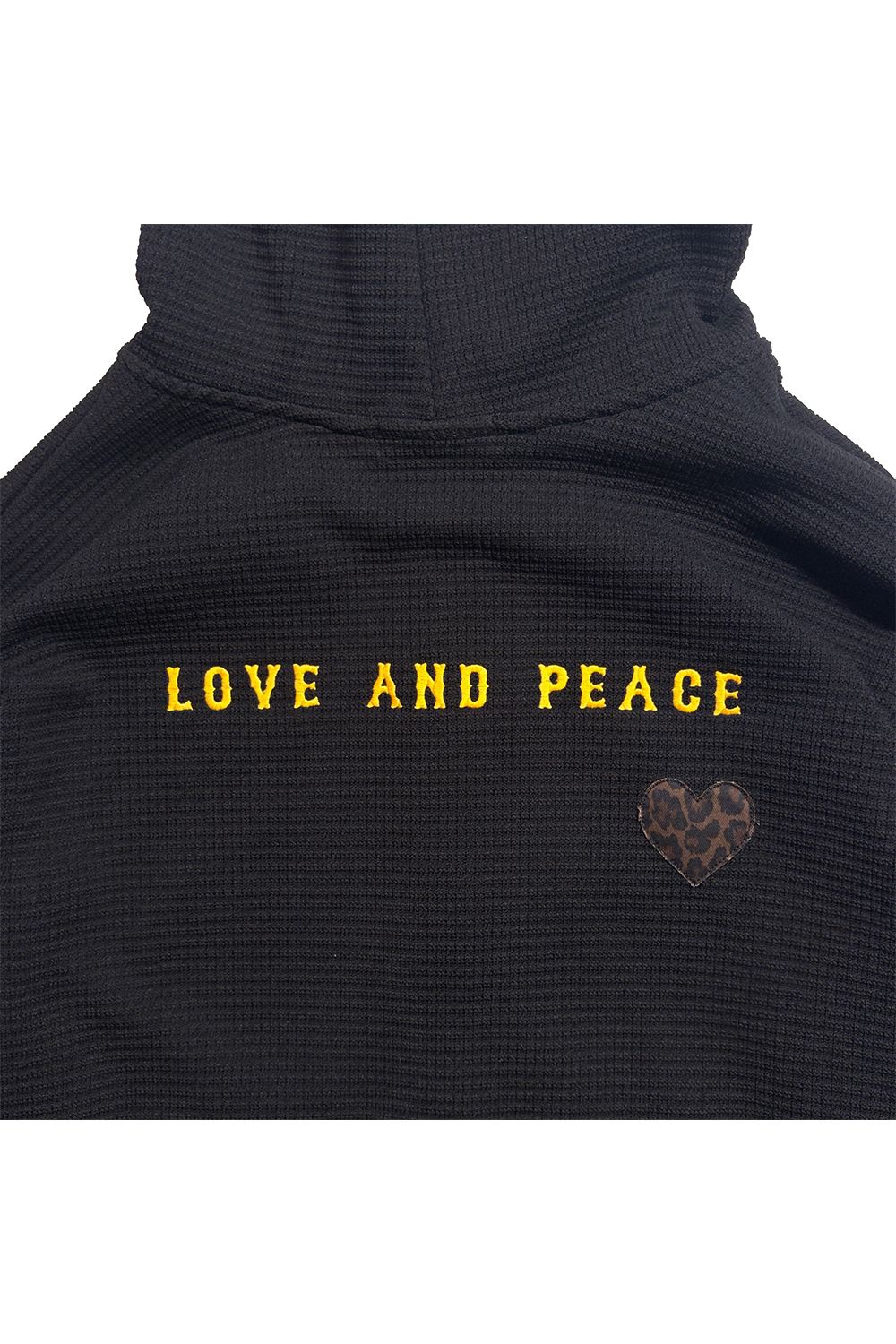 PATCH WAFFLE HOODIE / パッチ ワッフル フーディ