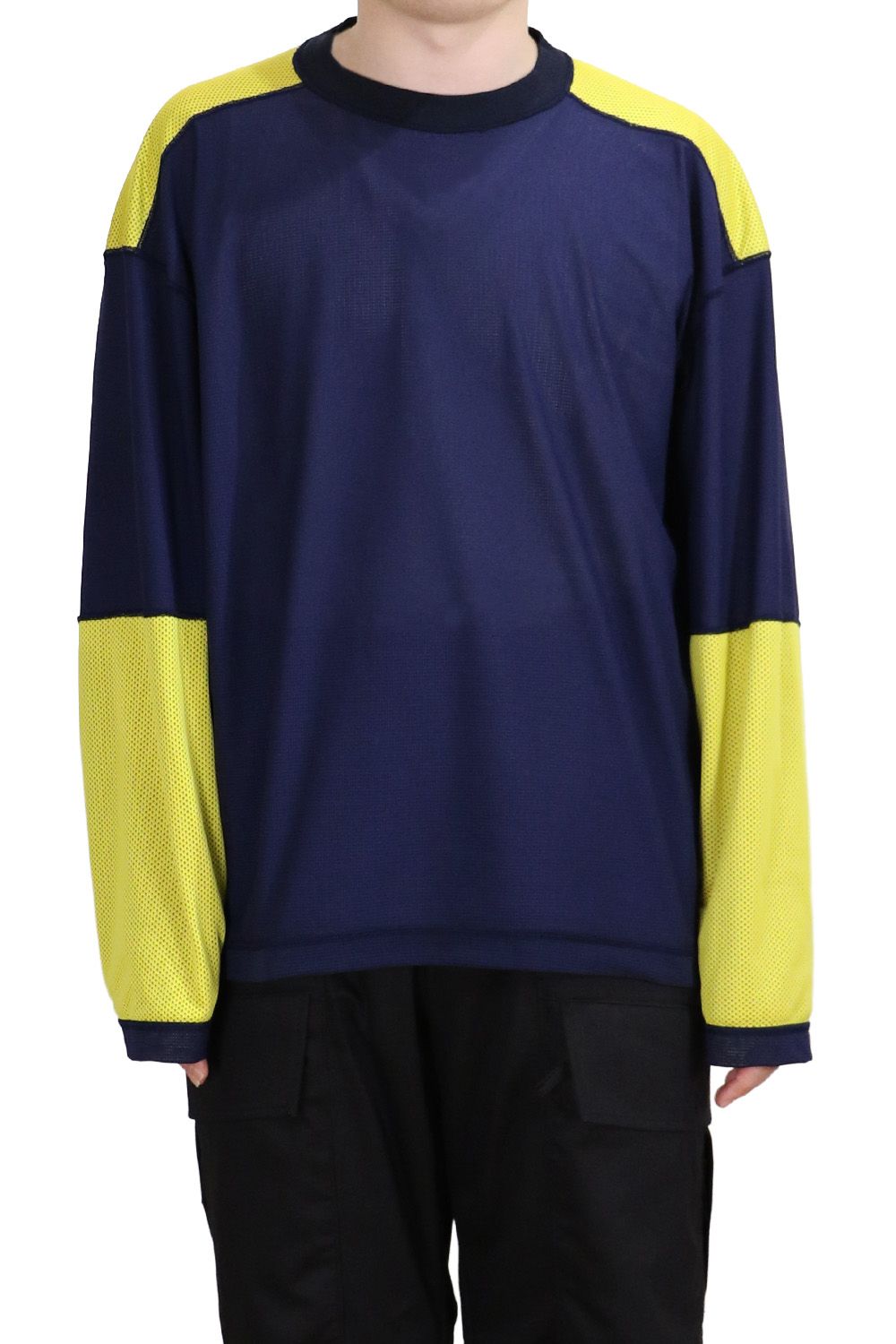 N.HOOLYWOOD TEST PRODUCT EXCHANGE SERVICE REVERSIBLE LONG SLEEVE T-SHIRT / エヌハリウッド テストプロダクトエクスチェンジサービス リバーシブル ロングスリーブ Tシャツ