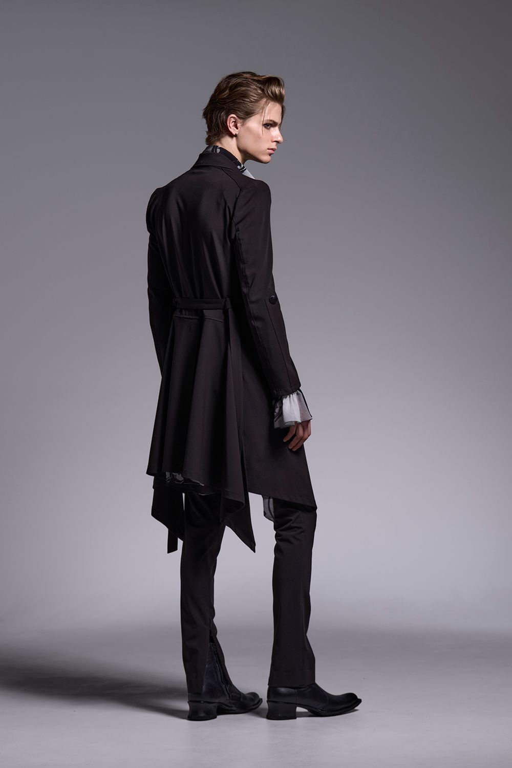 Decorative YOURYU Gather Sleeve Shirt / デコラティブ楊柳 ギャザースリーブシャツ