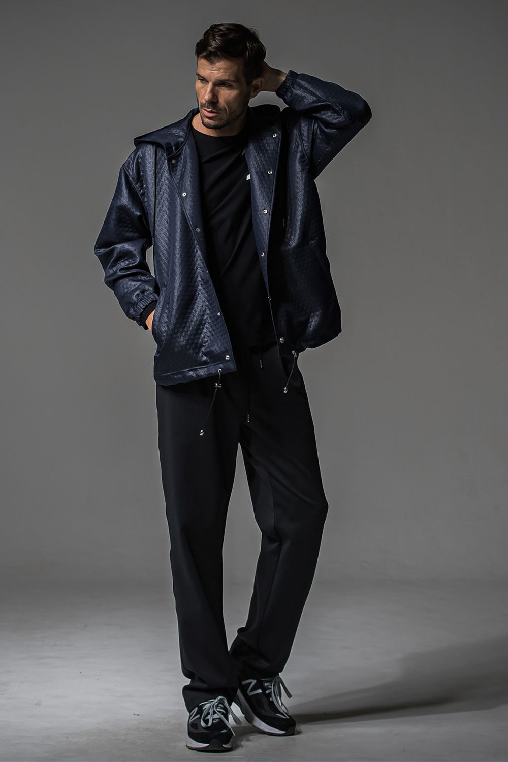 CHRIS EASY WIDE TUCK PANTS / クリス イージーワイドタックパンツ