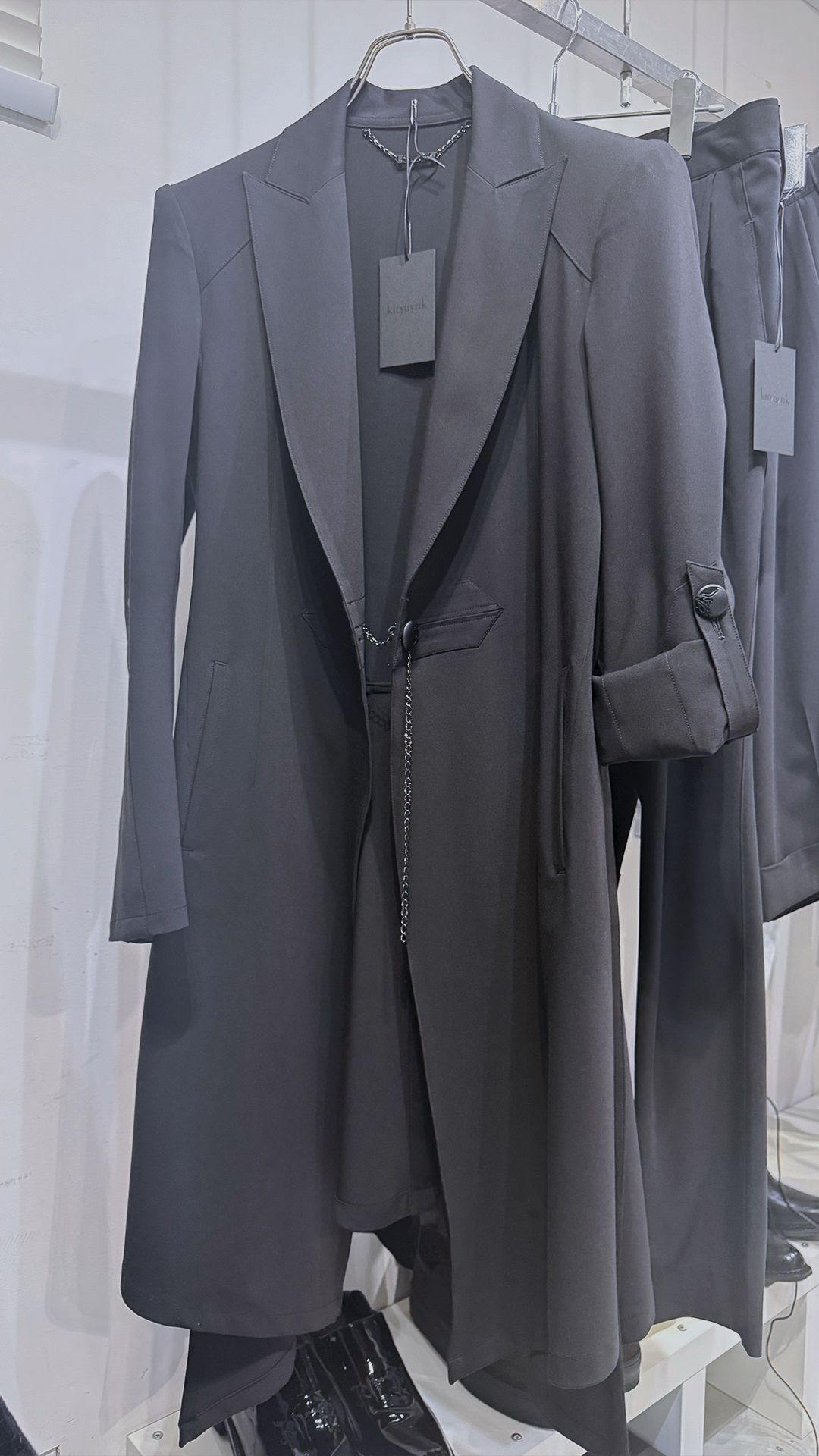 T/R Gabagine Goth Flare Jacket / T/Rギャバジン ゴス フレア ジャケット