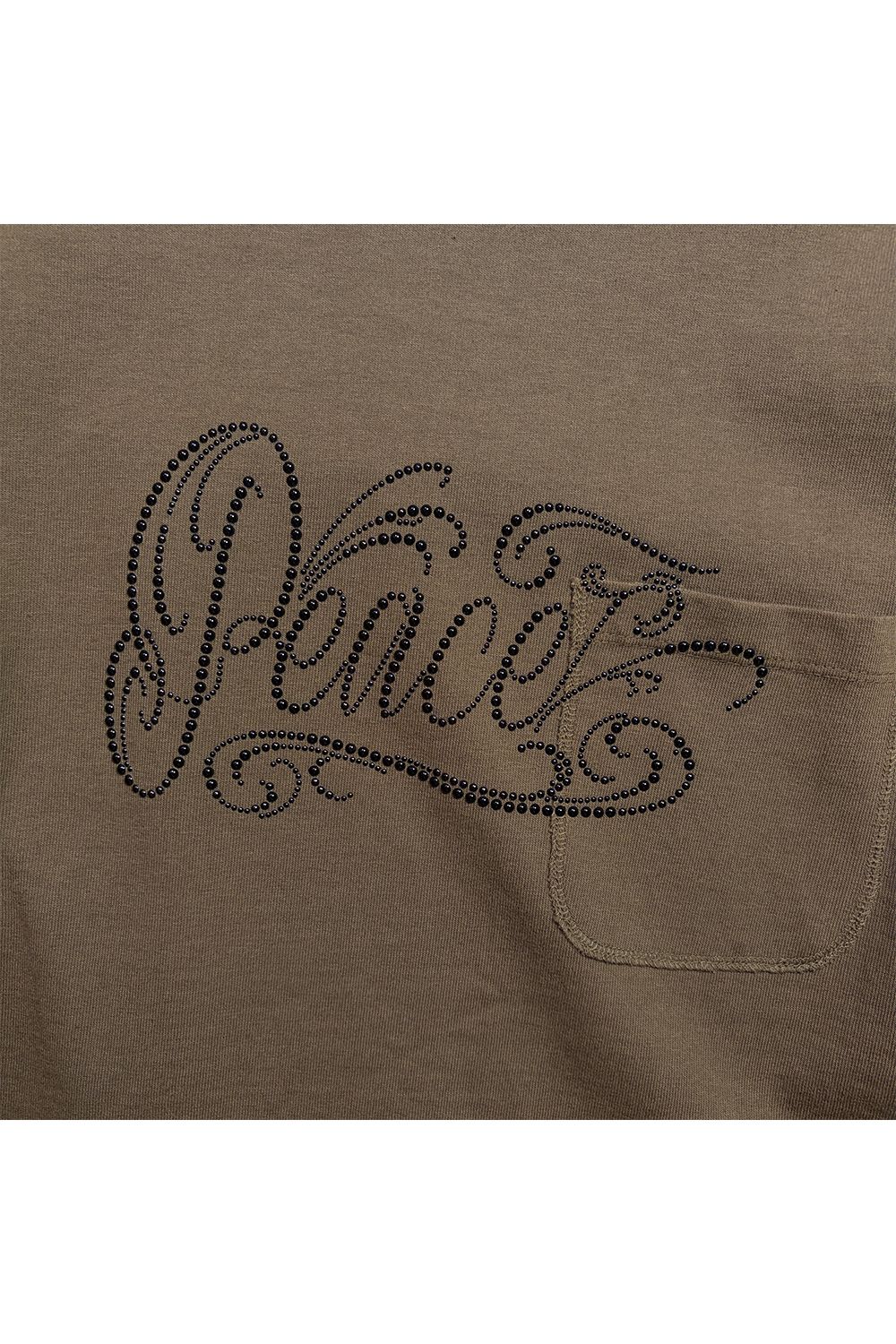 POCKET L/S T PEACE / ピース メタル ポケット ロングスリーブ Tシャツ
