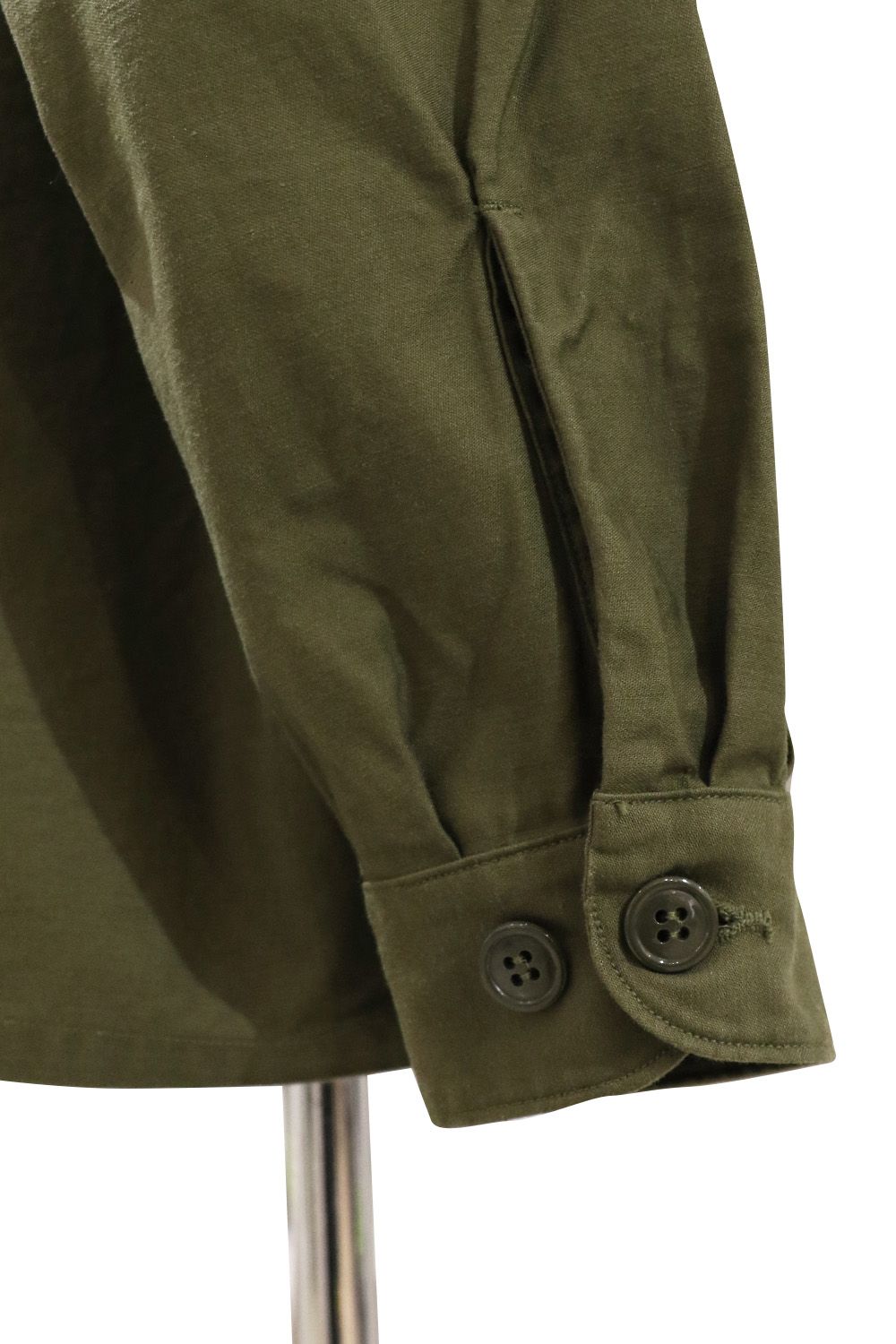 ORGANIC COTTON BACK SATIN UTILITY SHIRT / オーガニックコットン バックサテン ユーティリティ シャツ