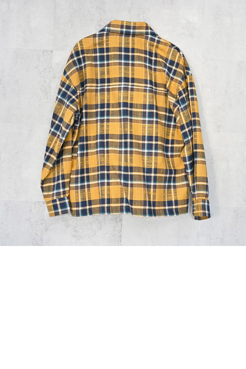 old slab check  JK  / オールドスラブ チェック シャツ ジャケット