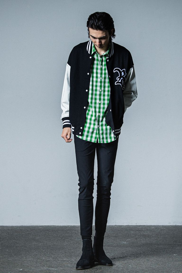 RESOUND CLOTHING - RC JERSEY OVER VARSITY JACKET / RC ジャージ 
