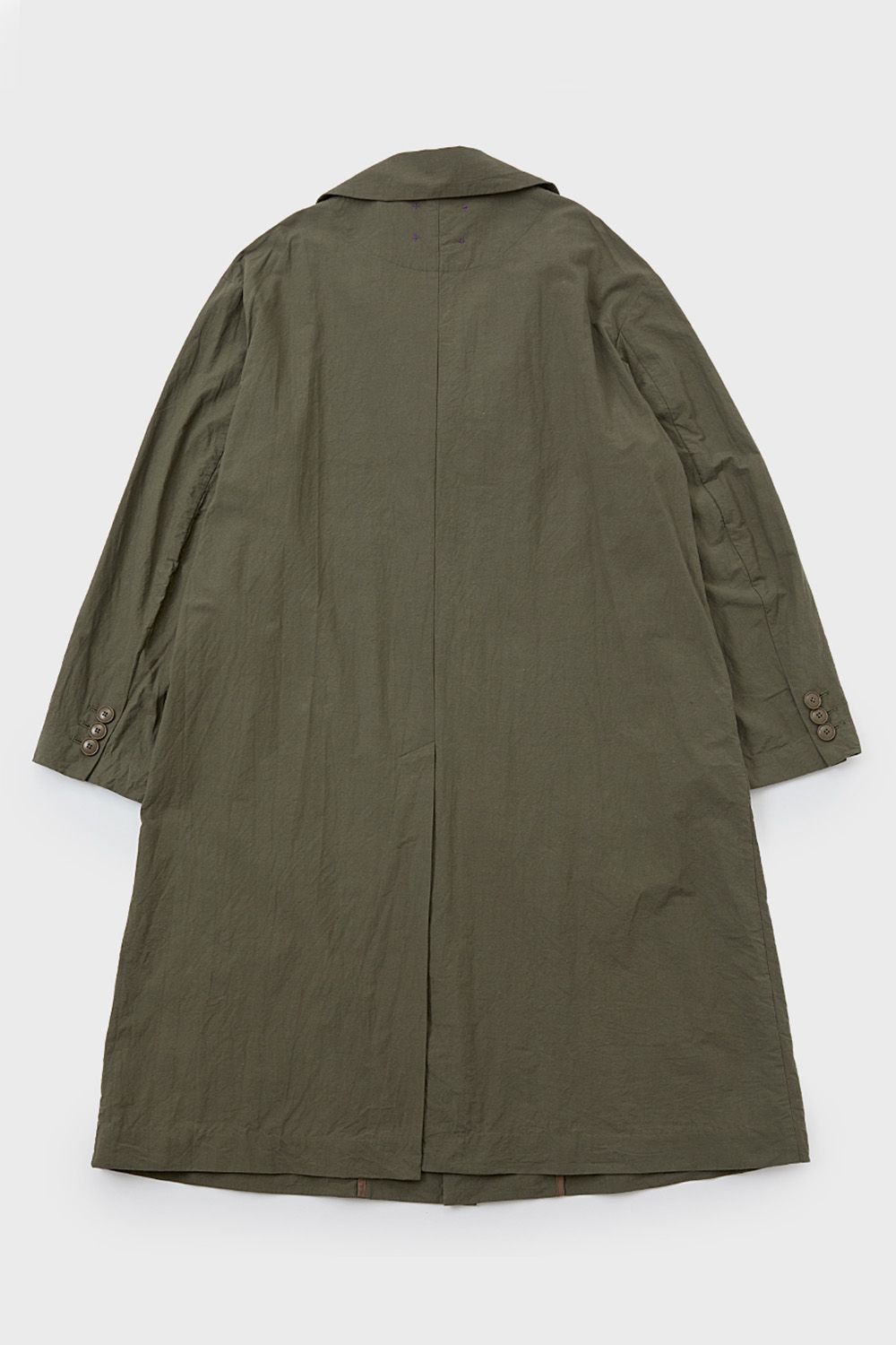 Cotton linen spring coat / コットン リネン スプリング コート