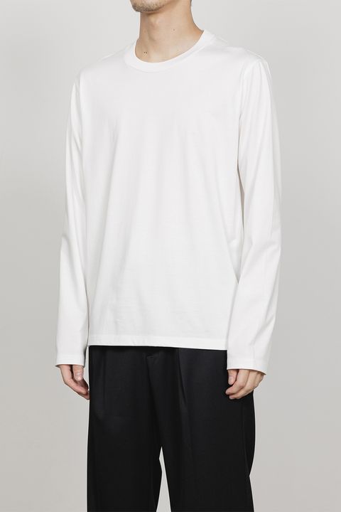 ORGANIC GIZA 80/3 KNIT REGULAR FIT LONGSLEEVE Tee / オーガニック ギザコットンニット レギュラーフィット ロングスリーブ Tシャツ