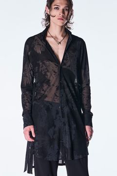 Opal Mesh Flare Shirt / オパール メッシュ フレア シャツ