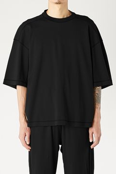 N.HOOLYWOOD TEST PRODUCT EXCHANGE SERVICE PANELED T-SHIRT / エヌハリウッド テストプロダクトエクスチェンジサービス パネル Tシャツ