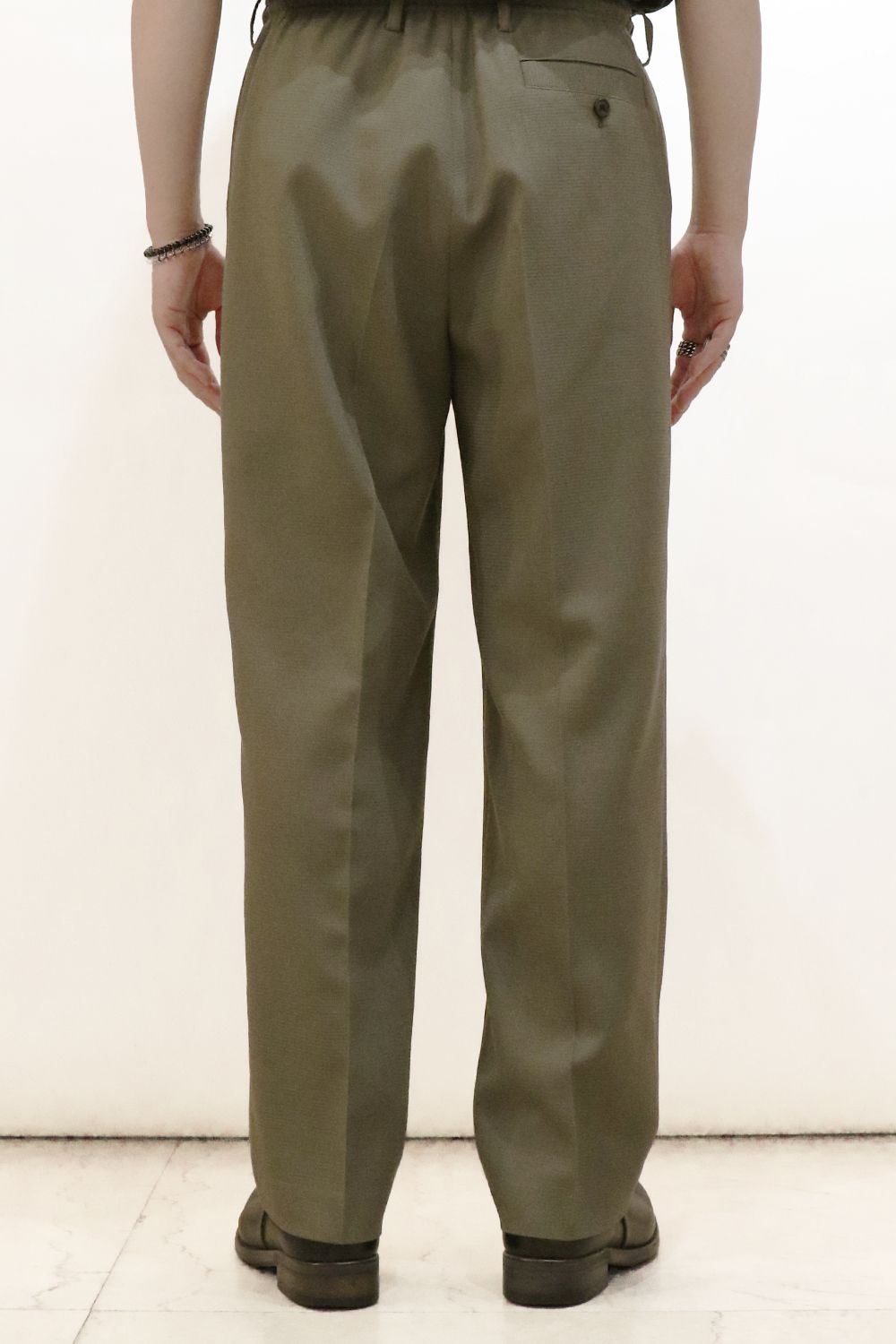 MARKAWARE 24SS オーガニックウール蜂巣　コンフォートフィットパンツ MARKAWARE 24SS オーガニックウール蜂巣 コンフォートフィットパンツ