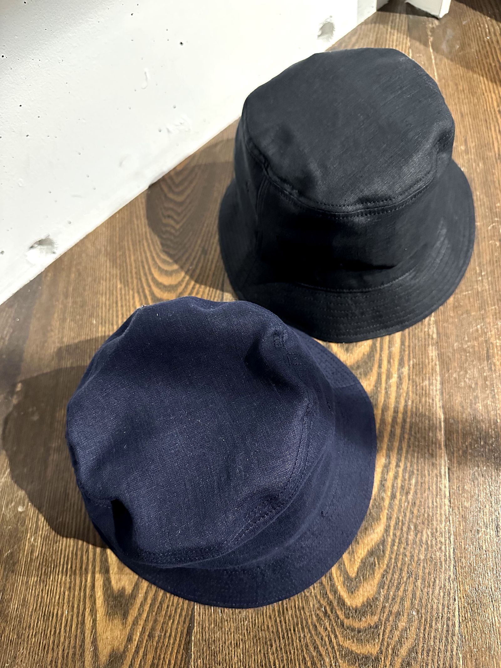 MARKAWARE マーカウェア 24ss ヘンプ バケットハット Black MARKAWARE(マーカウェア) - BUCKET HAT HEMP (A25B-05AC01A