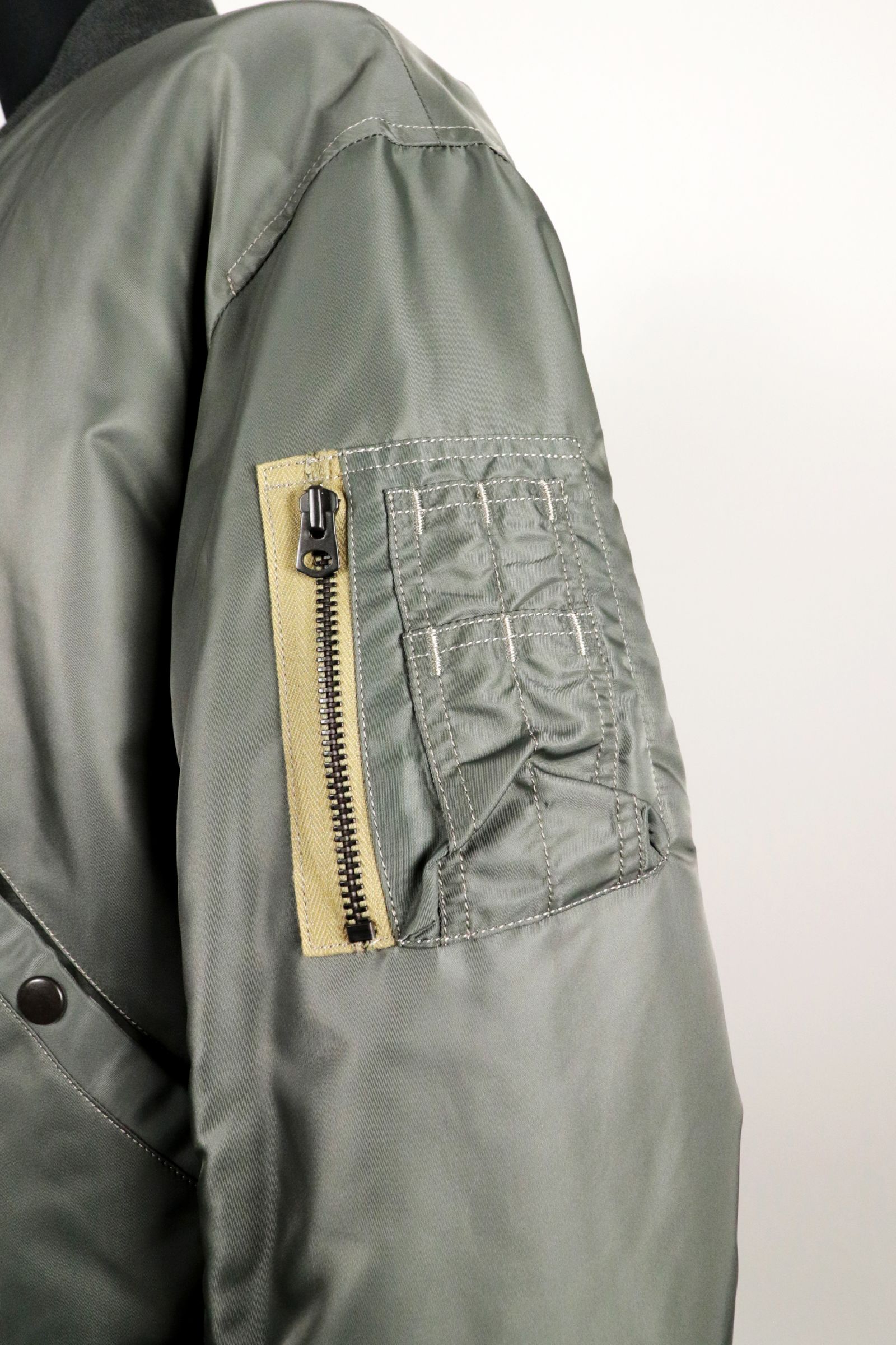 marka - NYLON TWILL MA-1 JACKET / ナイロンツイル MA-1