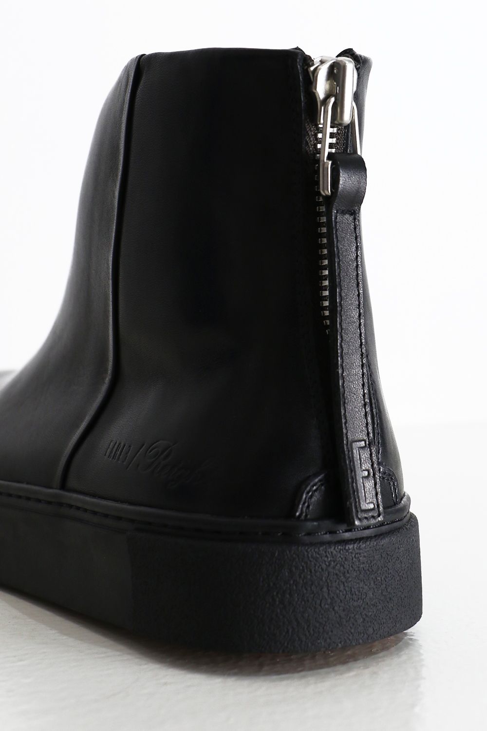 Back zip sneaker boots / バックジップ スニーカーブーツ