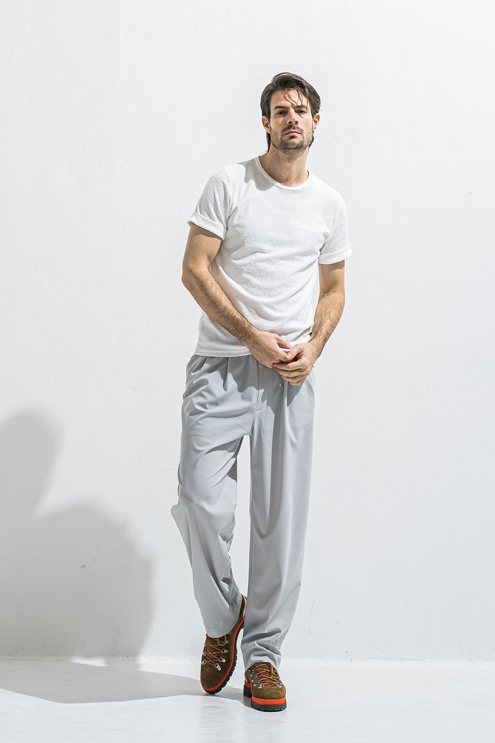 PILE ROLL UP TEE / パイル ロールアップ Tシャツ