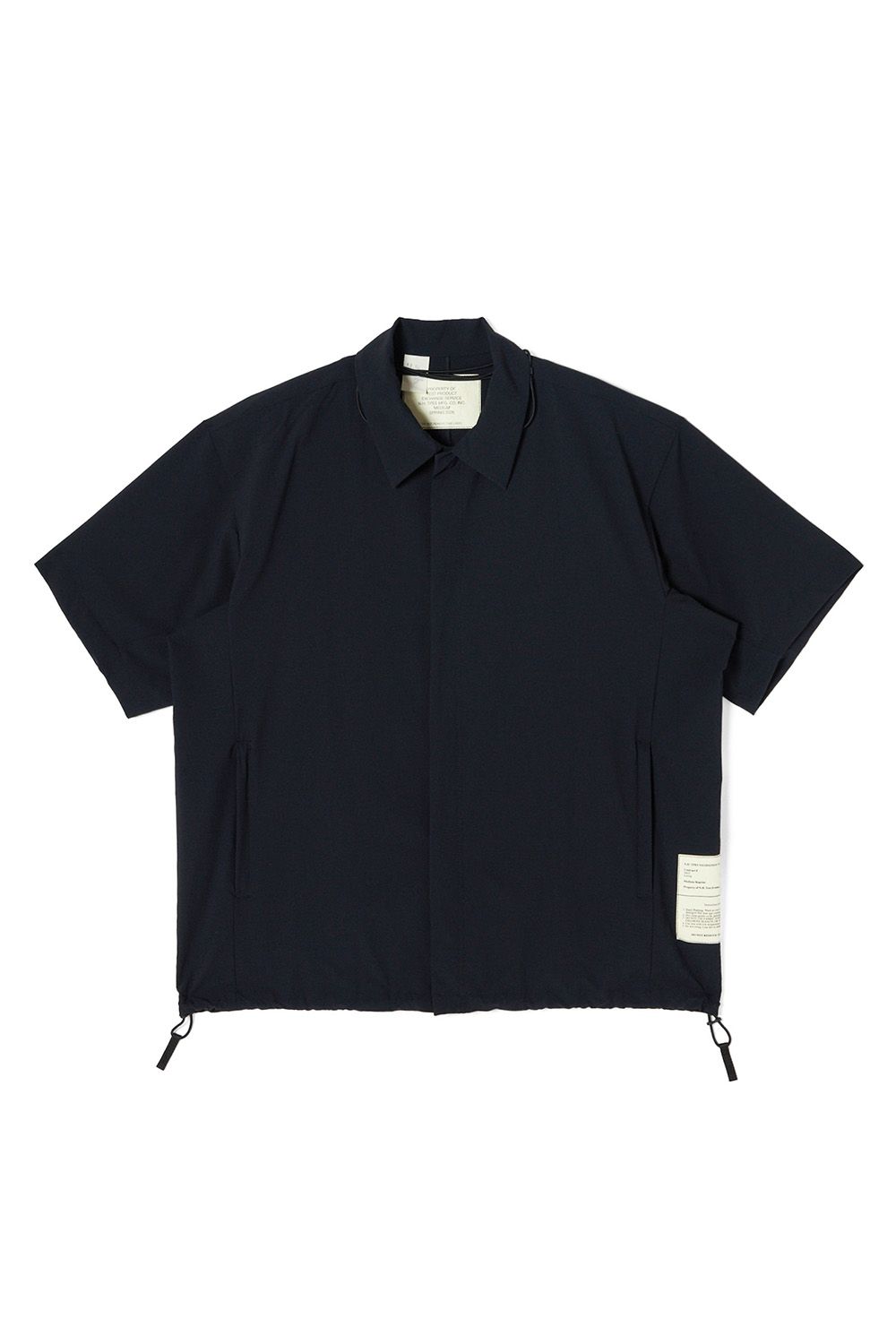 N.HOOLYWOOD TEST PRODUCT EXCHANGE SERVICE DRAWSTRING SHIRT / エヌハリウッド テストプロダクトエクスチェンジサービス ドローストリング シャツ