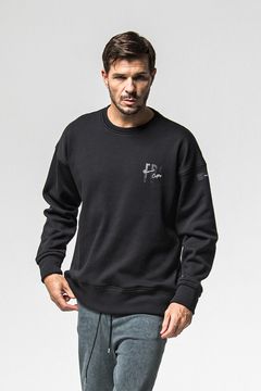 FRIDAY STANDARD LOGO VELOURS FLEECE TRAINER / フライデー スタンダードロゴ ベロア フリース トレーナー