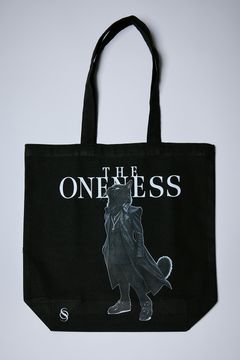 Organic Cotton Tote Bag(黒猫) / Super Givers × THE ONENESS  犬猫保護活動チャリティー トートバッグ