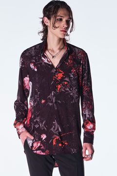 Goth Flora Shirt / ゴス フローラ シャツ