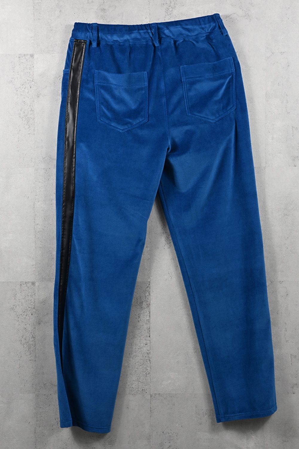 VELOUR SEMI WIDE TUCK PANTS / ベロア セミワイド ワイド タック パンツ