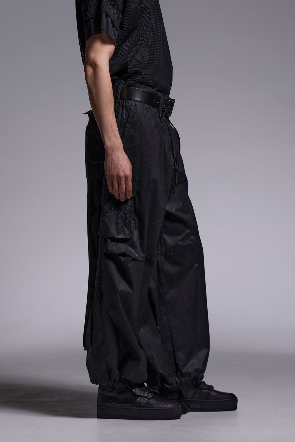 Coating Lawn Cargo Pants / コーティングローン カーゴパンツ