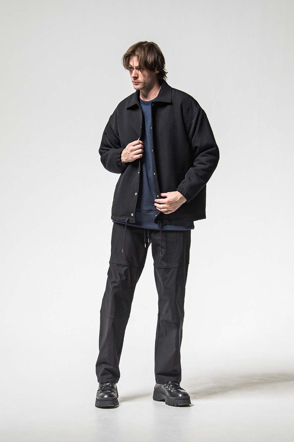 RC CHENILLE VELOURS FLEECE DROP TRINER / RC サガラ刺繍ワッペン ベロア フリース ドロップ トレーナー