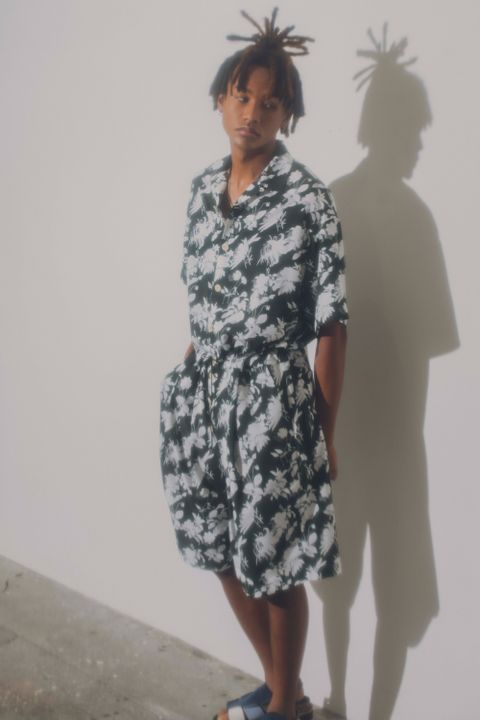 Floral pattern jumpsuit / フローラルパターン ジャンプスーツ