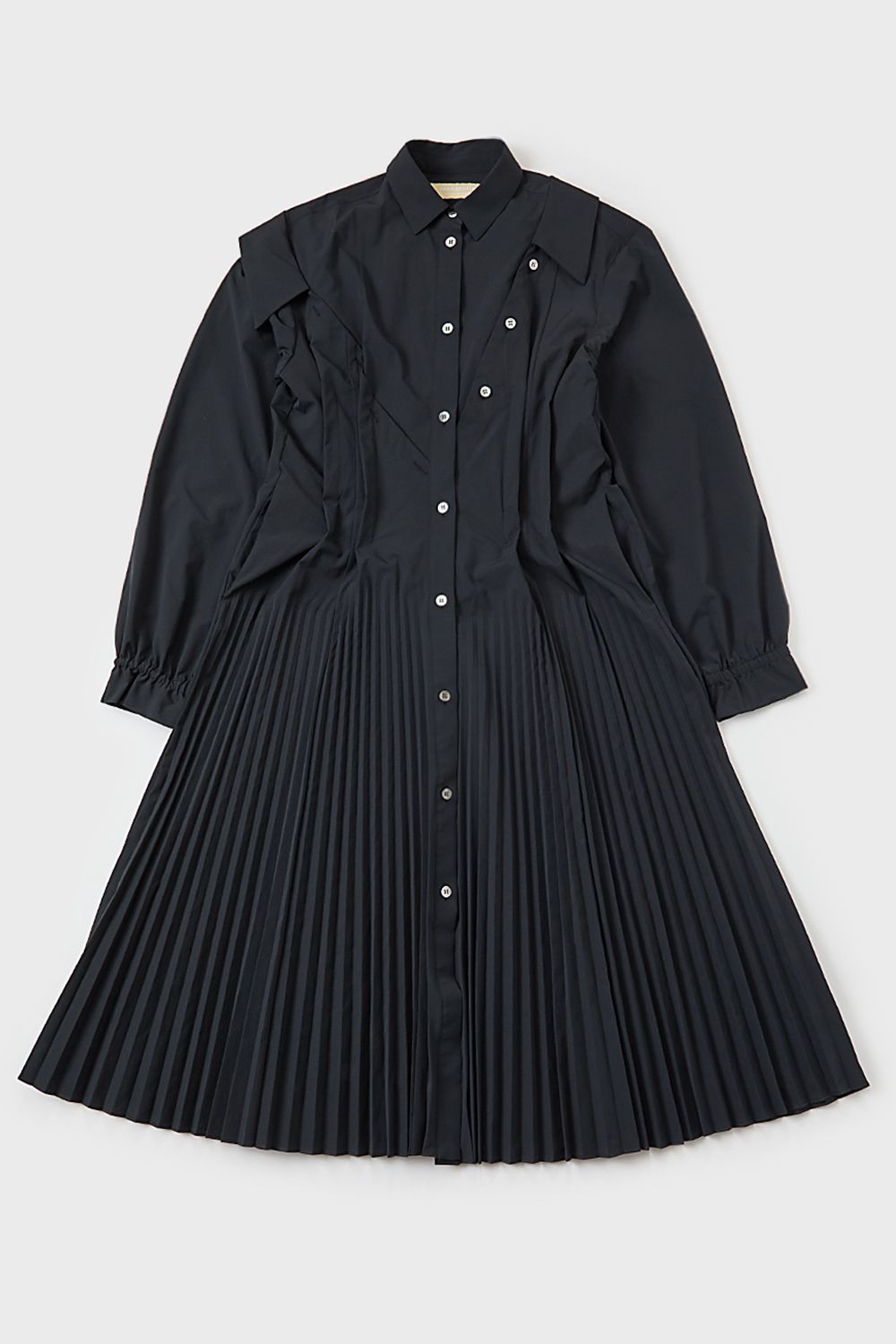 Layered pleats dress / レイヤード プリーツ ドレス
