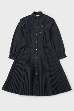Layered pleats dress / レイヤード プリーツ ドレス