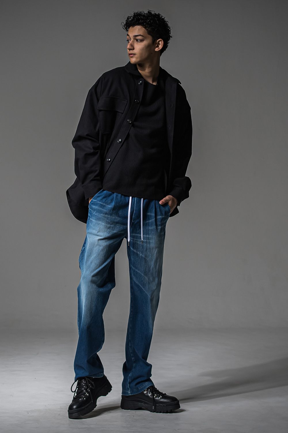 CUTOFF RAIL LONG SLEEVE / カットオフ ロングスリーブ